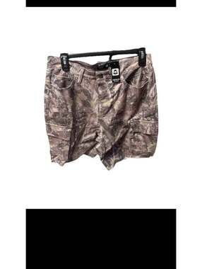 American Stitch Camo Cargo Shorts Raw Hem NEW Men's Small